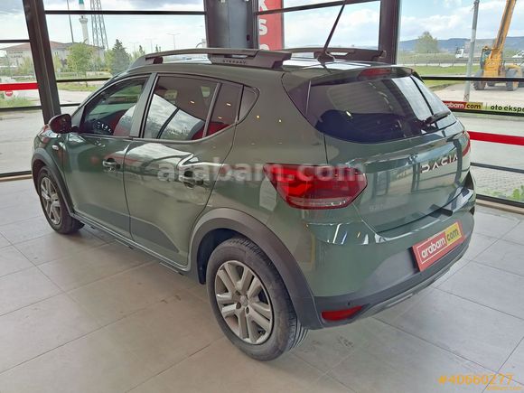 Galeriden Dacia Sandero Stepway 1.0 Tce Expression 2022 Model İstanbul 78.148 km Yeşil