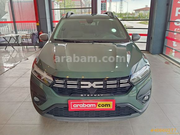 Galeriden Dacia Sandero Stepway 1.0 Tce Expression 2022 Model İstanbul 78.148 km Yeşil