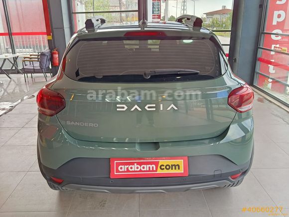 Galeriden Dacia Sandero Stepway 1.0 Tce Expression 2022 Model İstanbul 78.148 km Yeşil