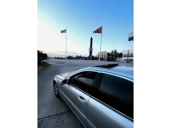 Sahibinden Mercedes - Benz C 200 Kompressor Elegance 2002 Model  220.000 km Gri (Gümüş)