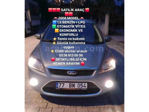 Sahibinden Ford Focus 1.6 Trend 2008 Model  194000 km Gri
