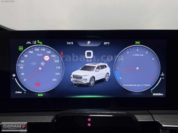 ÖZPAM 2.EL'DEN 2024 CHERY TİGGO 8 PROMAX EXCEPTİONAL DCT 145 BG