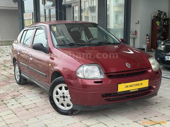 KK 12 TAKSİT/2000 RENAULT CLİO 1.4 KLİMALI 306B KM AİLE ARACI