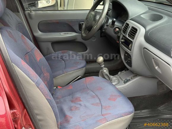 KK 12 TAKSİT/2000 RENAULT CLİO 1.4 KLİMALI 306B KM AİLE ARACI