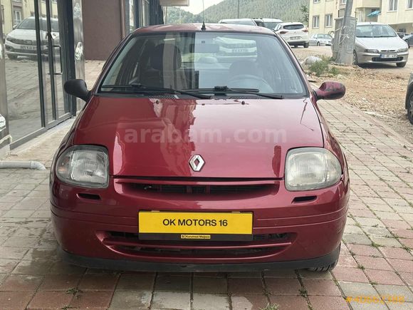 KK 12 TAKSİT/2000 RENAULT CLİO 1.4 KLİMALI 306B KM AİLE ARACI