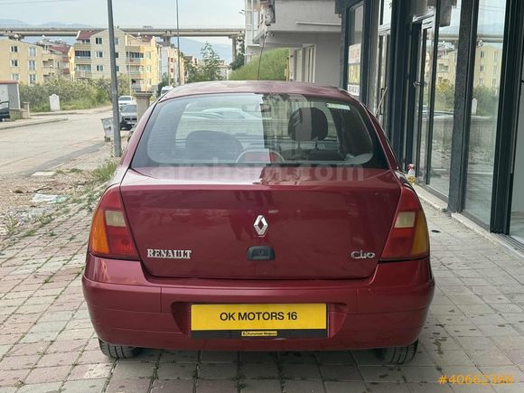 KK 12 TAKSİT/2000 RENAULT CLİO 1.4 KLİMALI 306B KM AİLE ARACI