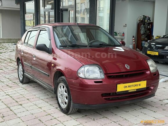KK 12 TAKSİT/2000 RENAULT CLİO 1.4 KLİMALI 306B KM AİLE ARACI