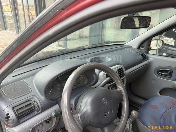 KK 12 TAKSİT/2000 RENAULT CLİO 1.4 KLİMALI 306B KM AİLE ARACI