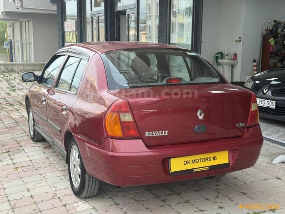 KK 12 TAKSİT/2000 RENAULT CLİO 1.4 KLİMALI 306B KM AİLE ARACI