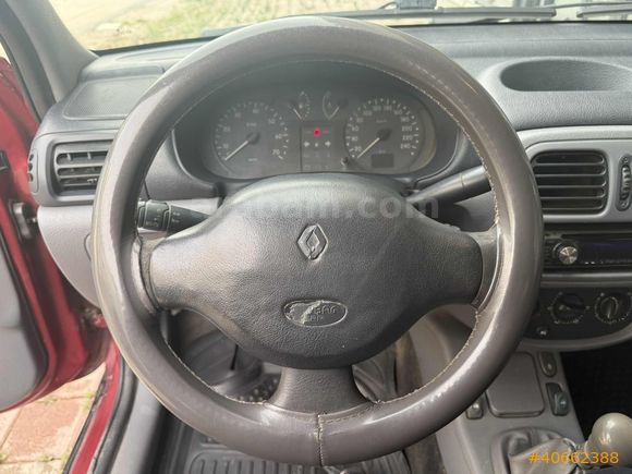 KK 12 TAKSİT/2000 RENAULT CLİO 1.4 KLİMALI 306B KM AİLE ARACI