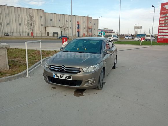 Sahibinden Citroen C-Elysée 1.6 HDi Exclusive 2014 Model  182.000 km Kahverengi