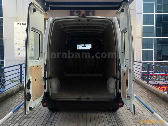 2017 RENAULT MASTER 13 m³ PANELVAN KLİMALI BAKIMLI
