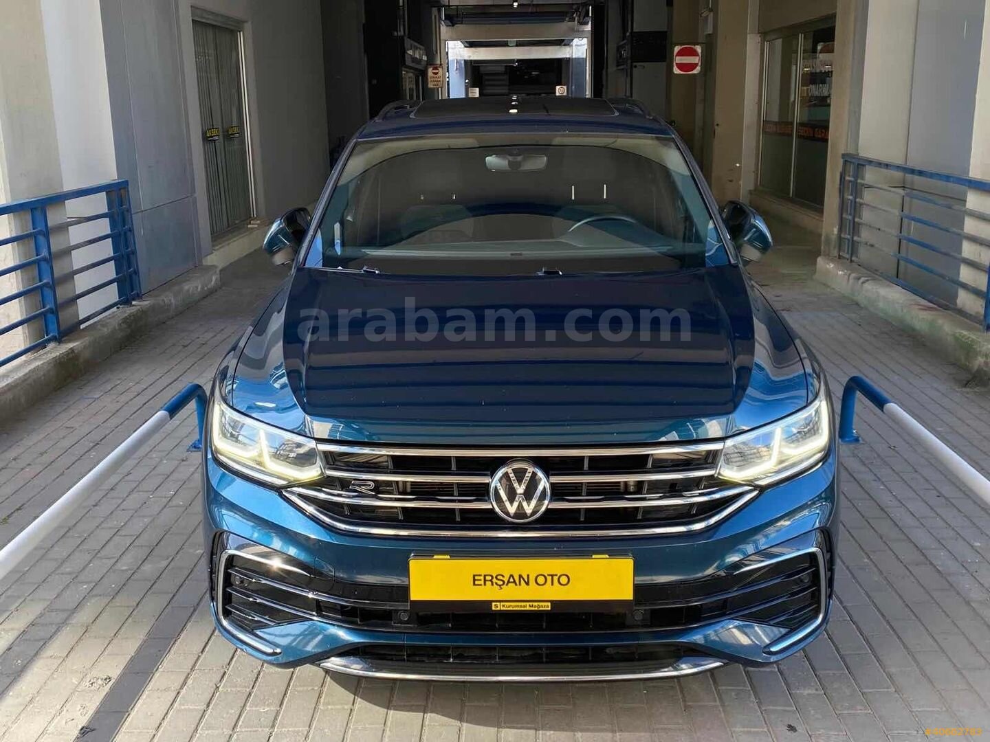 Galeriden Volkswagen Tiguan 1.5 TSI R-Line 2022 Model İstanbul 118.000 km Mavi 2