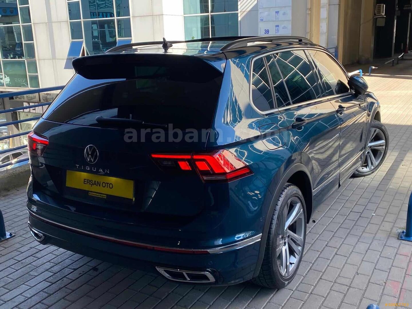 Galeriden Volkswagen Tiguan 1.5 TSI R-Line 2022 Model İstanbul 118.000 km Mavi 4