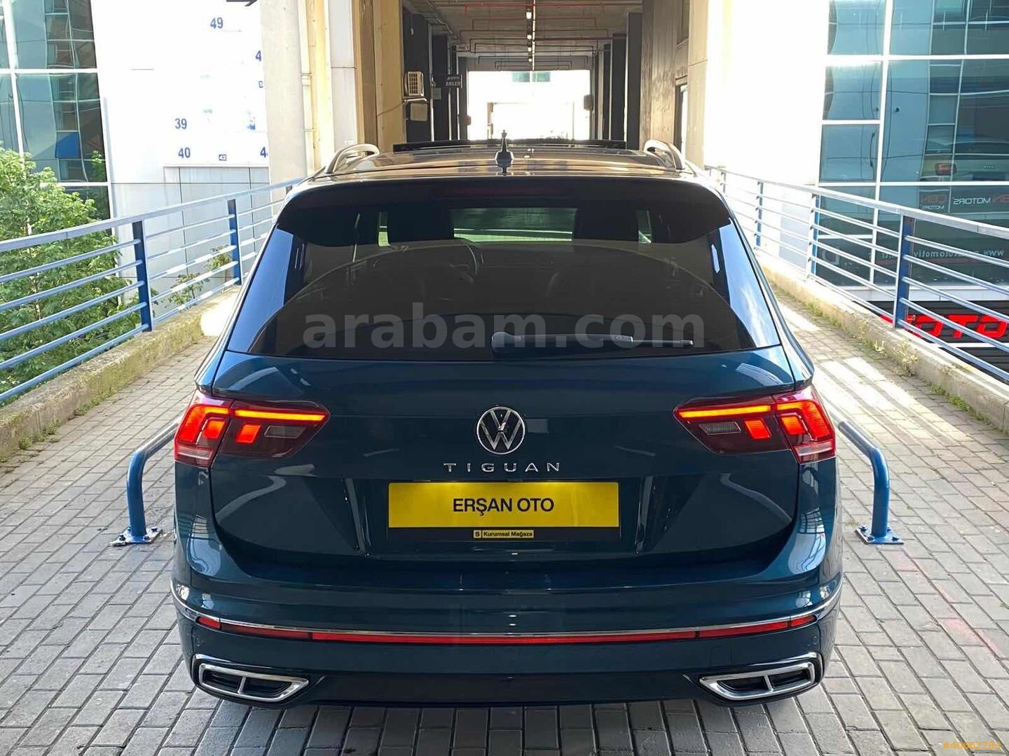 Galeriden Volkswagen Tiguan 1.5 TSI R-Line 2022 Model İstanbul 118.000 km Mavi 5