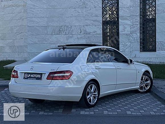 UP MOTORS'DAN 2011 MERCEDES E250 CDİ CAM TAVAN ÇİFT HAFIZA