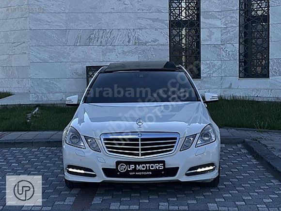 UP MOTORS'DAN 2011 MERCEDES E250 CDİ CAM TAVAN ÇİFT HAFIZA
