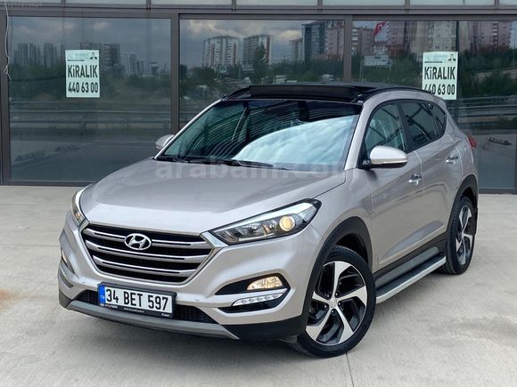 ILK SAHIBINDEN 2017 TUCSON 1.6 ELITE CAM TAVAN HATASIZ 128 BN KM