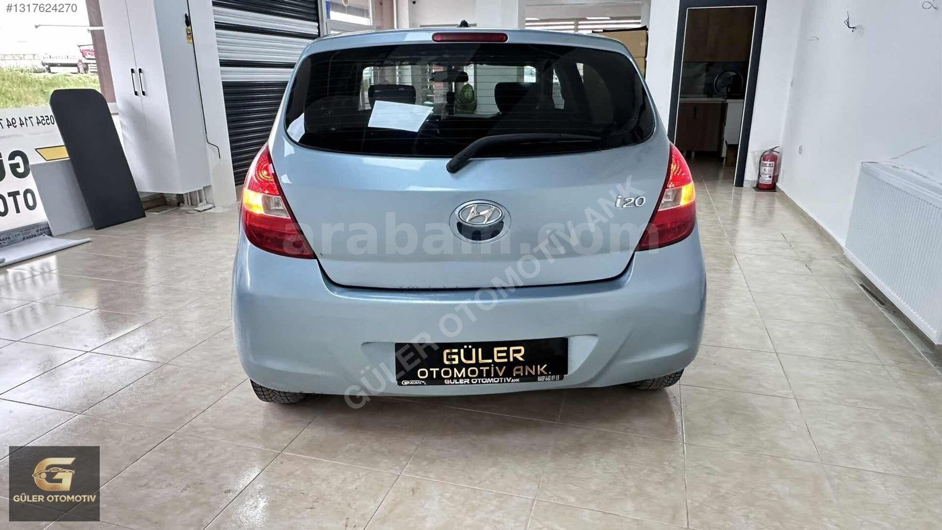 Galeriden Hyundai i20 1.2 MPI Team 2011 Model Ankara 236.000 km Mavi 5