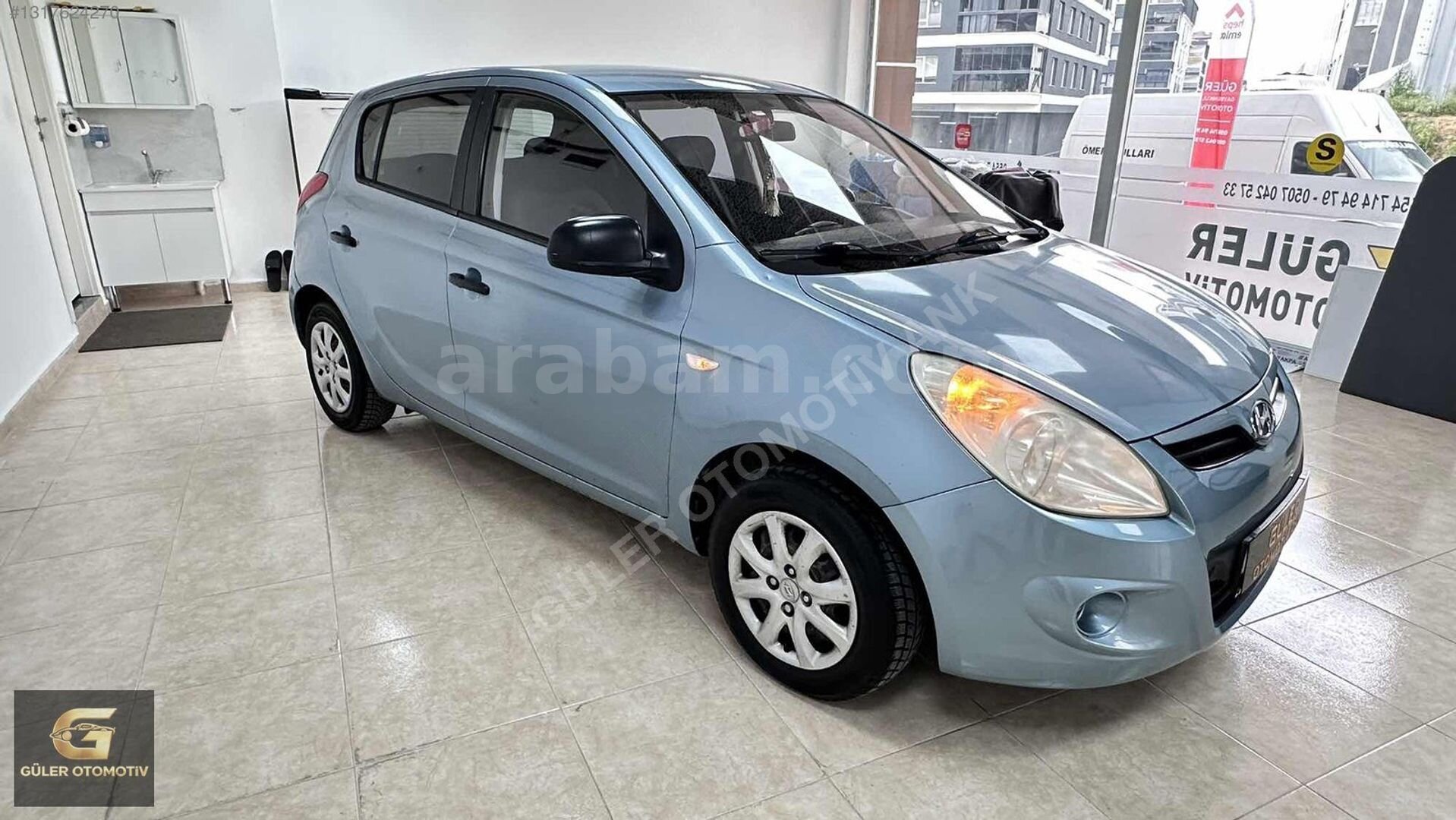 Galeriden Hyundai i20 1.2 MPI Team 2011 Model Ankara 236.000 km Mavi 1