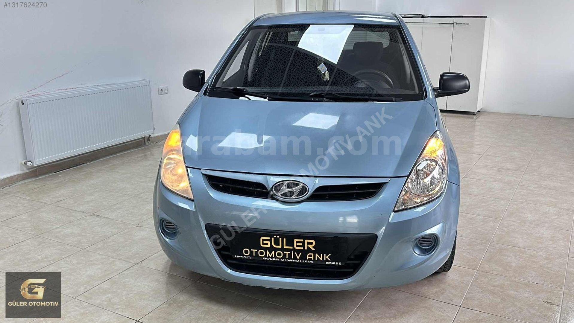 Galeriden Hyundai i20 1.2 MPI Team 2011 Model Ankara 236.000 km Mavi 2