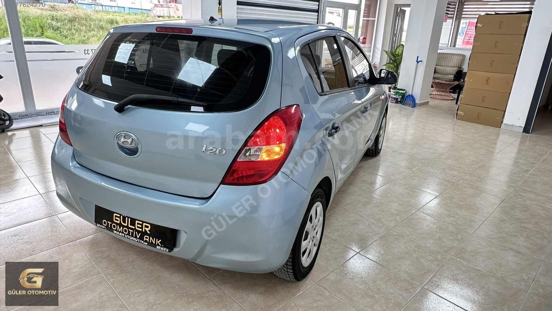 Galeriden Hyundai i20 1.2 MPI Team 2011 Model Ankara 236.000 km Mavi 6