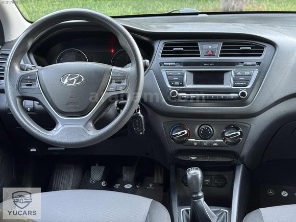 YUCARS'DAN 2016 MODEL İ20 BENZİN/LPG HATASIZ BOYASIZ
