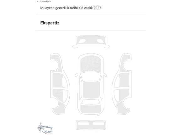 KUZEY den Boyasız 2016 67.ooo Km Micra Street