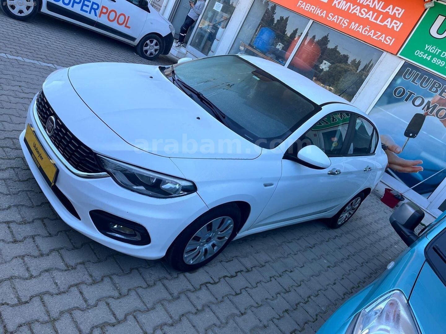 Galeriden Fiat Egea 1.6 Multijet Lounge 2016 Model Balıkesir 141.000 km Beyaz 4