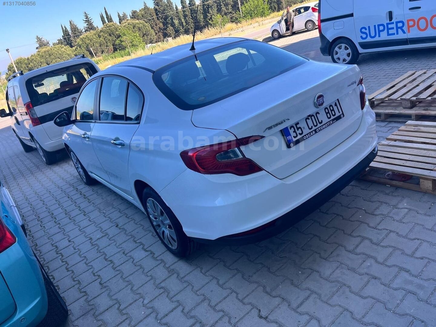 Galeriden Fiat Egea 1.6 Multijet Lounge 2016 Model Balıkesir 141.000 km Beyaz 3