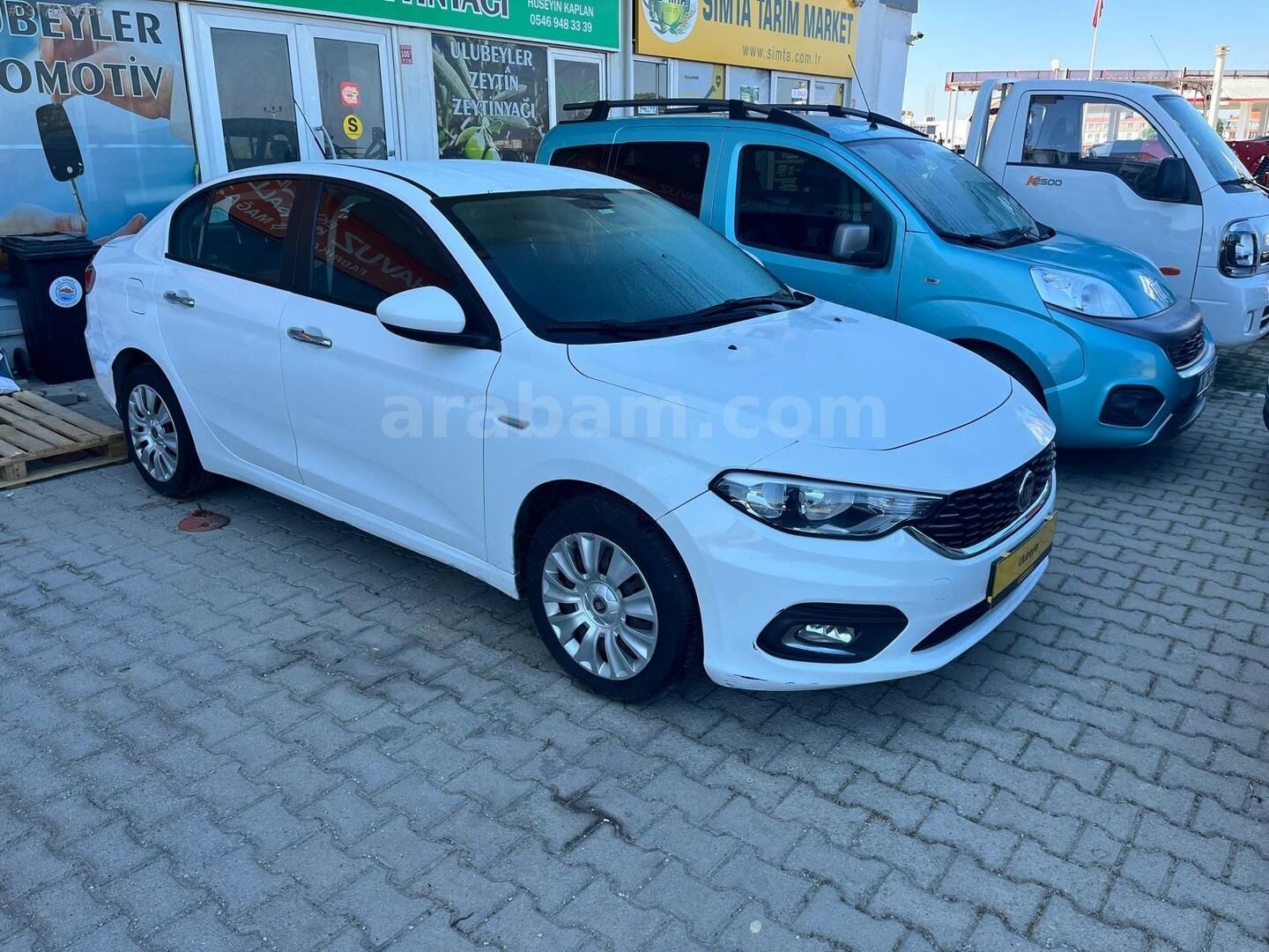 Galeriden Fiat Egea 1.6 Multijet Lounge 2016 Model Balıkesir 141.000 km Beyaz 2