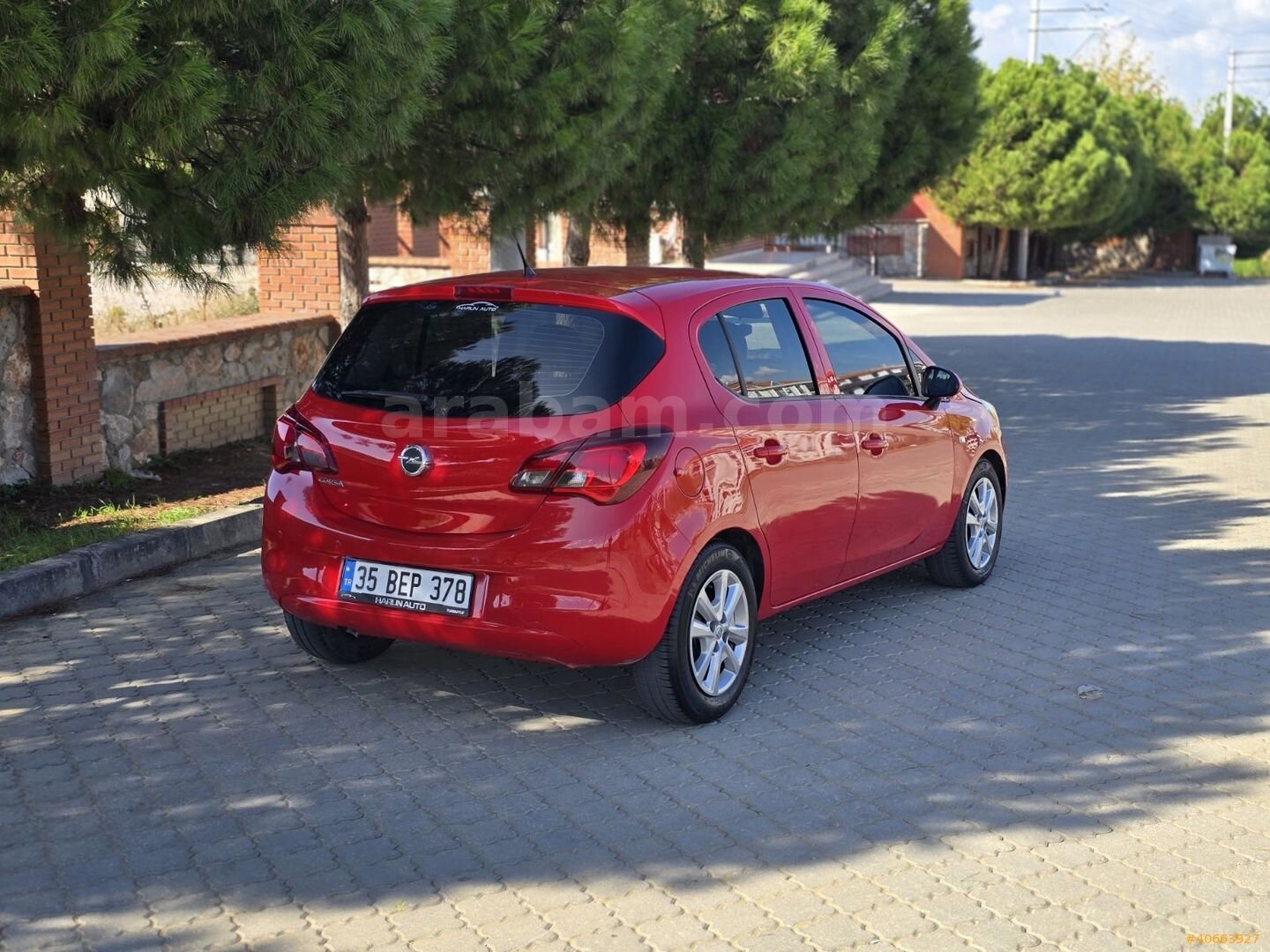 Galeriden Opel Corsa 1.4 Essentia 2015 Model Manisa 133.000 km Kırmızı 3
