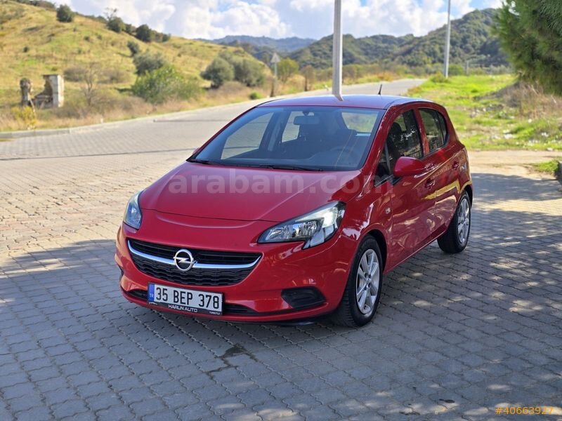 Galeriden Opel Corsa 1.4 Essentia 2015 Model Manisa 133.000 km Kırmızı