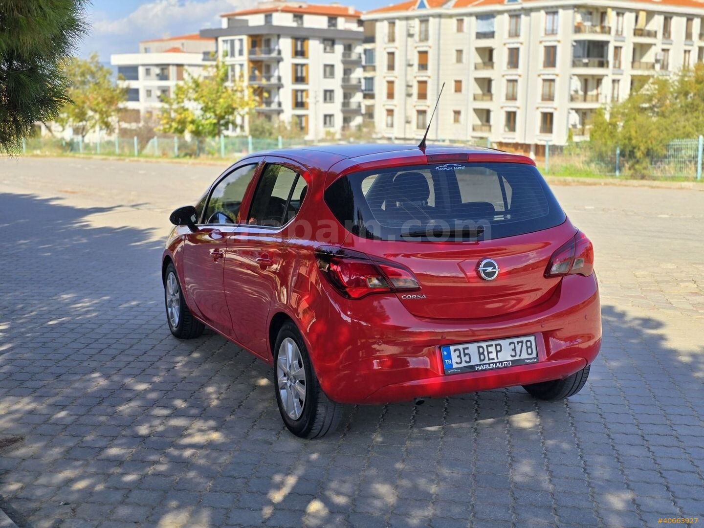 Galeriden Opel Corsa 1.4 Essentia 2015 Model Manisa 133.000 km Kırmızı 4