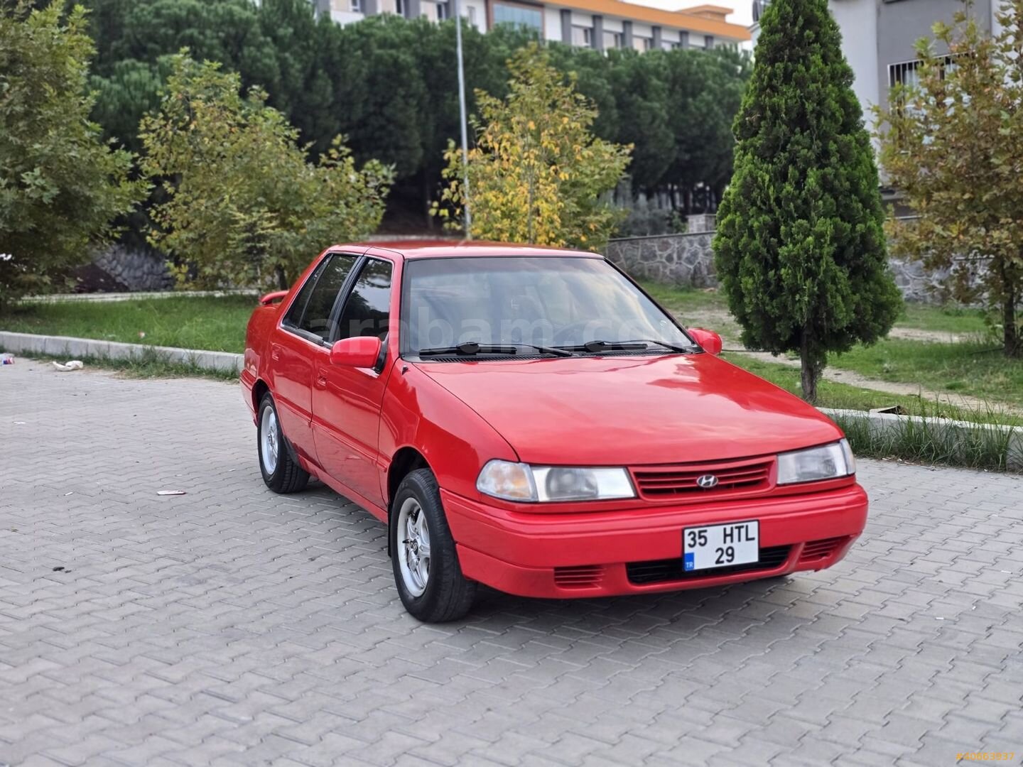 Galeriden Hyundai Excel 1.5 GLS 1993 Model Manisa 338.000 km Kırmızı 4