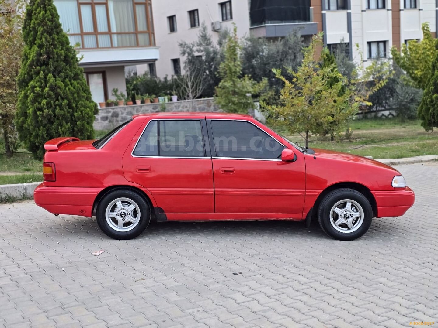Galeriden Hyundai Excel 1.5 GLS 1993 Model Manisa 338.000 km Kırmızı 7