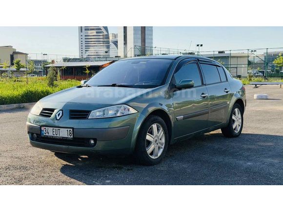 Sahibinden Renault Megane 1.6 Dynamique 2004 Model  177.650 km Yeşil (metalik)