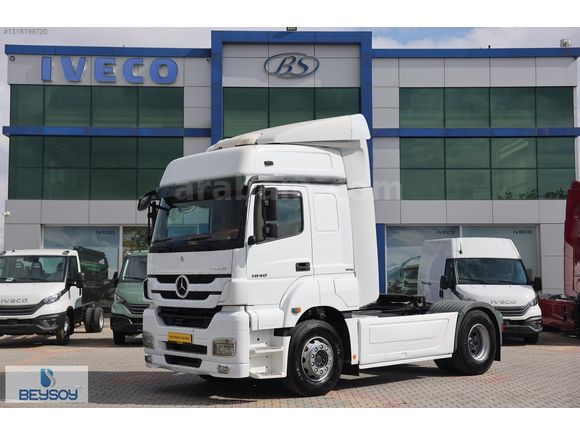BÜYÜKSOYLU BEYSOY'DAN 2013 AXOR 1840 ÇEKİCİ KLİMALI YATAKLI