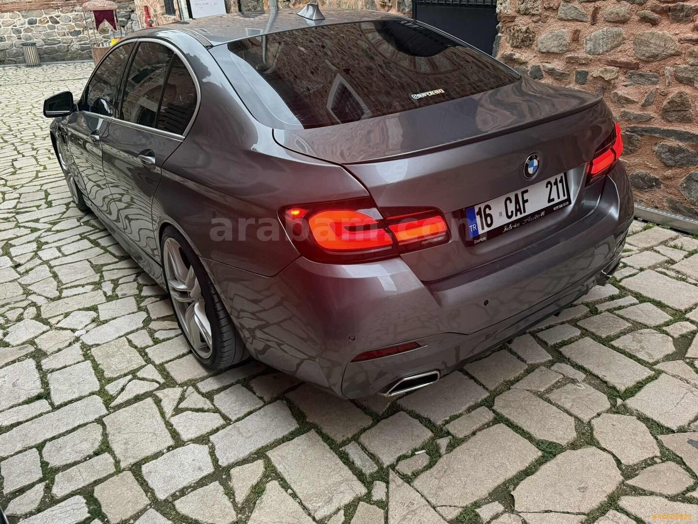 Galeriden BMW 5 Serisi 530d Exclusive 2011 Model Bursa 380.000 km Gri 4