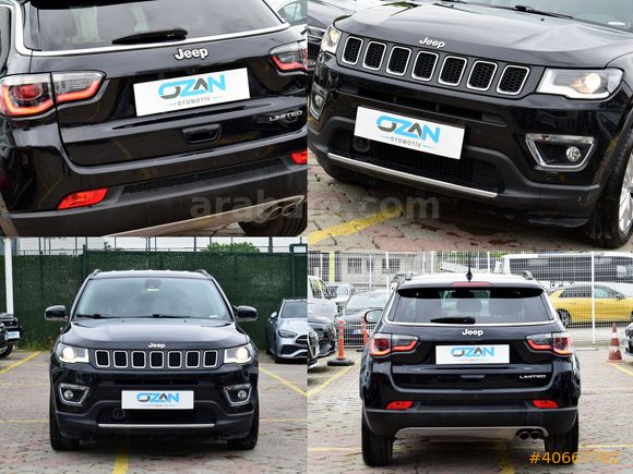 MAZDA OZAN'DAN 83 BİNDE OTOMATİK 2020 JEEP COMPASS LMTD BOYASIZ
