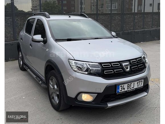 2018 DACIA SANDERO STEPWAY 0.9 TCE 47 BİN KM DE + GERİ GÖRÜŞLÜ