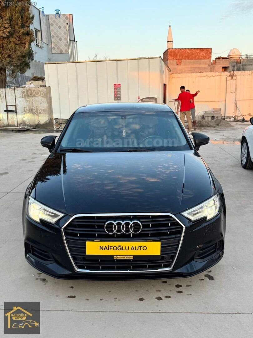 Galeriden Audi A3 Sedan 1.6 TDI Dynamic 2017 Model Mardin 204.000 km Siyah 3