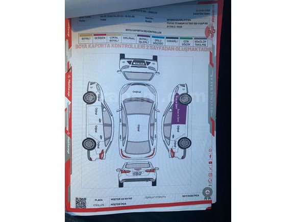 Sahibinden Ford Focus 1.5 TDCi Titanium 2020 Model