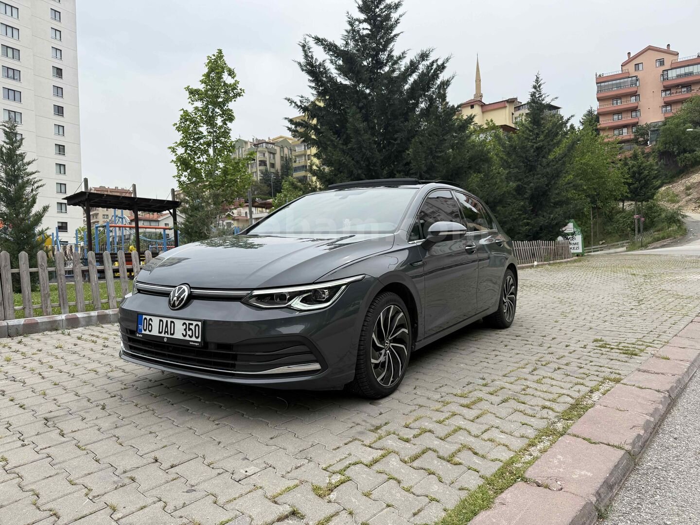 Sahibinden Volkswagen Golf 1.0 eTSI Style 2022 Model Rize 78.000 km Gri (titanyum) 7