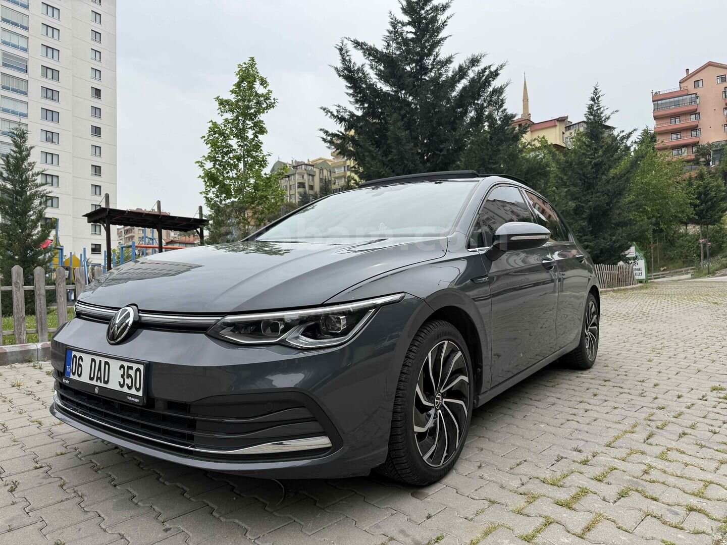 Sahibinden Volkswagen Golf 1.0 eTSI Style 2022 Model Rize 78.000 km Gri (titanyum) 5