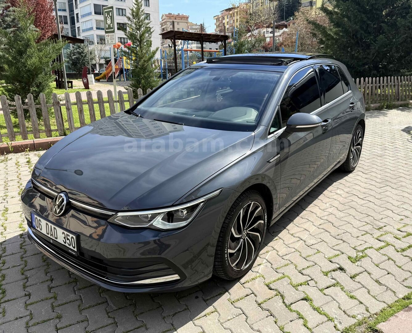 Sahibinden Volkswagen Golf 1.0 eTSI Style 2022 Model Rize 78.000 km Gri (titanyum) 2