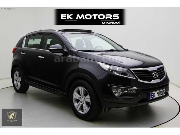 E-K MOTORS'DAN 2013 KİA SPORTAGE 1.6 GDI HATASIZ BOYASIZ CAM TAV