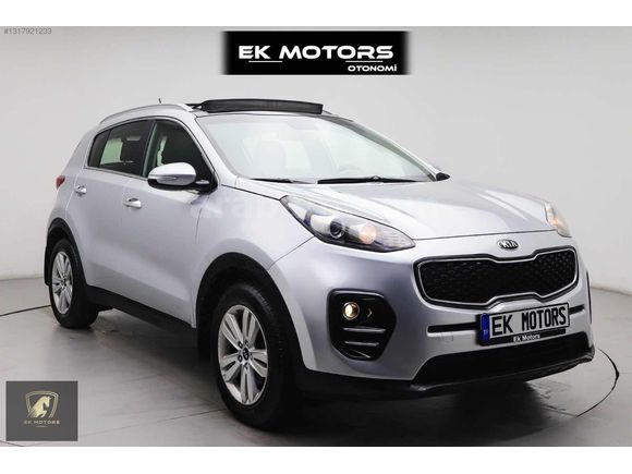 E-K MOTORS'DAN 2017 KİA SPORTAGE 1.6 HATASIZ BOYASIZ TRAMERSİZ