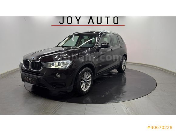 JOY AUTO 2015 BMW X3 2.0i sDrive X LİNE E.BAGAJ/ISITMA/HAFIZA