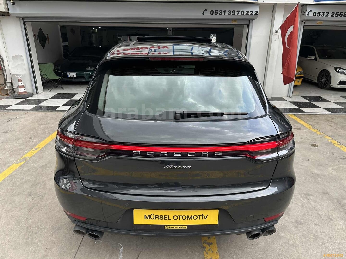 Galeriden Porsche Macan 2.0 2020 Model İzmir 92.000 km Gri 4